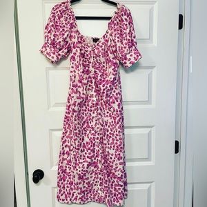 WHO WHAT WEAR button up dress